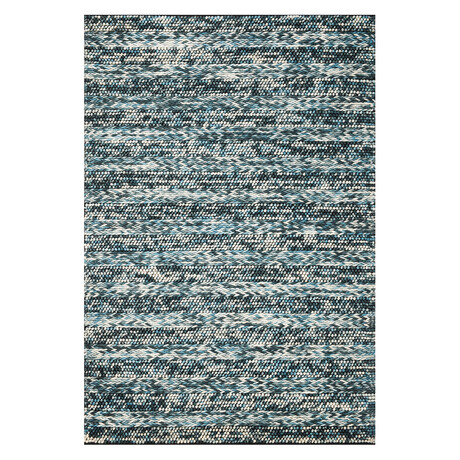 Cortico // Blue Heather (5'3"L x 3'3"W x 0.75"H)