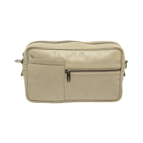 Louis Vuitton White Monogram Defile Leather Irvington Shoulder Bag