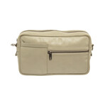 Louis Vuitton White Monogram Defile Leather Irvington Shoulder Bag