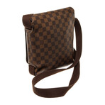 Louis Vuitton Damier Ebene Canvas Leather Brooklyn PM Crossbody Bag