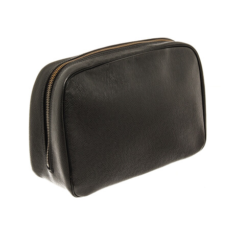 Louis Vuitton Black Taiga Leather Toiletry Pouch