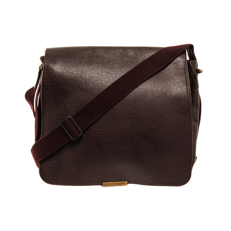 Louis Vuitton Gray Taiga Leather Abbesses Messenger Bag