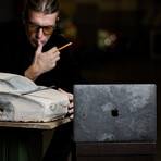 Black Stone // Macbook Cover (PRO 16 M1 w/ Retina XDR [A2485])