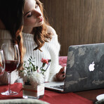 Black Stone // Macbook Cover (PRO 16 M1 w/ Retina XDR [A2485])