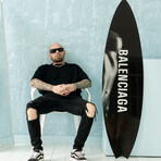 Balenciaga Surfboard (Small // 48"H x 12"W x 1"D)