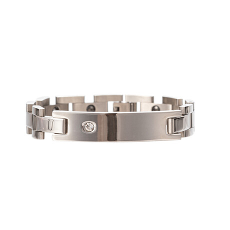 Cameron Titanium Chain Link Bracelet // 8"