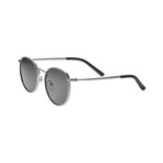 Dade Sunglasses // Silver Frame + Silver Lens