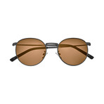 Dade Sunglasses // Gunmetal Frame + Dark Brown Lens