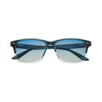 Wilder Sunglasses // Blue Frame + Blue Lens