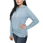 Women's Hero Hoodie Lite // Misty Blue (L)