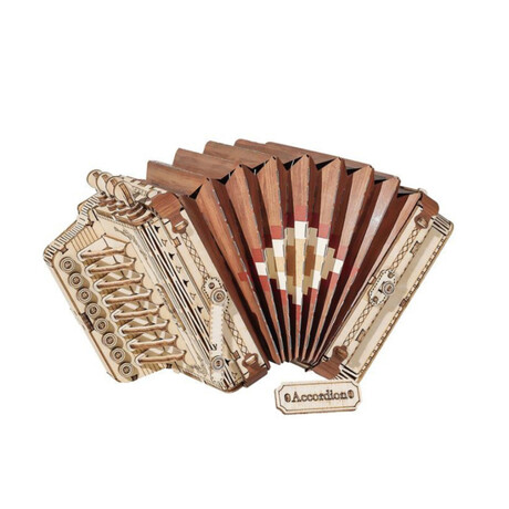 DIY 3D Puzzle // Accordion // 156 Pieces