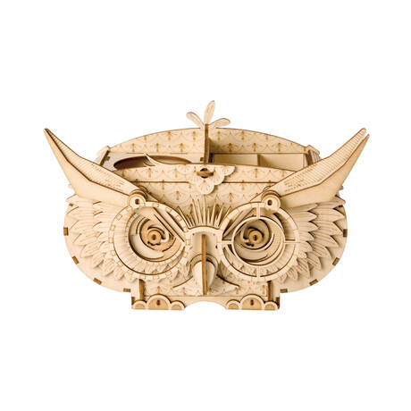 DIY 3D Puzzle // Owl Storage Box // 61 Pieces