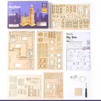 DIY 3D Puzzle // Big Ben // 220 Pieces