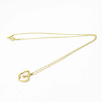 Tiffany & Co. // 18K Yellow Gold Apple Heart Necklace // 16" // Pre-Owned