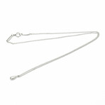 Tiffany & Co. // Platinum Diamond Pendant Necklace // 14.17" // Pre-Owned