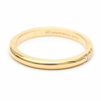 Tiffany & Co. // 18K Rose Gold Diamond Classic Band Ring // Ring Size: 5.5 // Pre-Owned