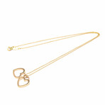 Tiffany & Co. // 18K Rose Gold Double Sentimental Necklace // 15.94" // Pre-Owned