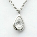 Tiffany & Co. // Platinum Diamond Pendant Necklace // 14.17" // Pre-Owned