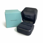 Tiffany & Co. // Platinum Channel Setting Half Ring Diamond // Ring Size: 5 // Pre-Owned