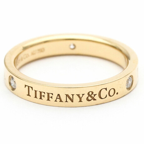 Tiffany & Co. // 18K Rose Gold Diamond Ring // Ring Size: 5 // Pre-Owned