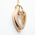 Tiffany & Co. // 18K Rose Gold Double Sentimental Necklace // 15.94" // Pre-Owned