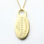 Tiffany & Co. // 18K Yellow Gold Return To Tiffany Necklace // 19.88" // Pre-Owned
