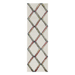 Libby Langdon Upton 4309 // Cream + Gold (8'0"L x 2'3"W x 0.5"H)