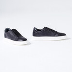 Carter Leather Sneakers // Black (Euro: 39)
