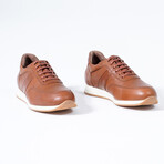 Griffin Leather Sneakers // Tobacco (Euro: 47)