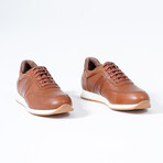 Diego Leather Sport Sneakers // Tan (Euro: 39)