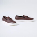 Anthony Leather Sneakers // Brown (Euro: 41)