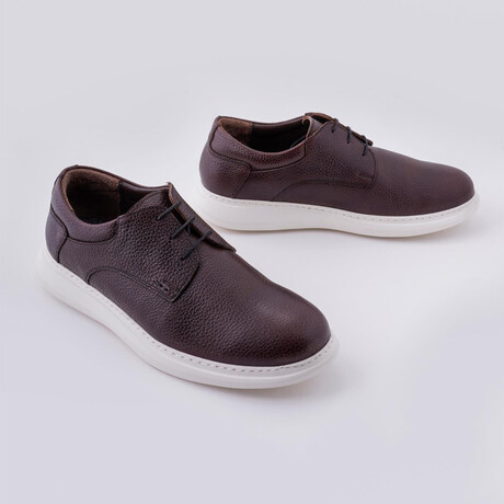 Jett Leather Sneakers // Brown (Euro: 39)