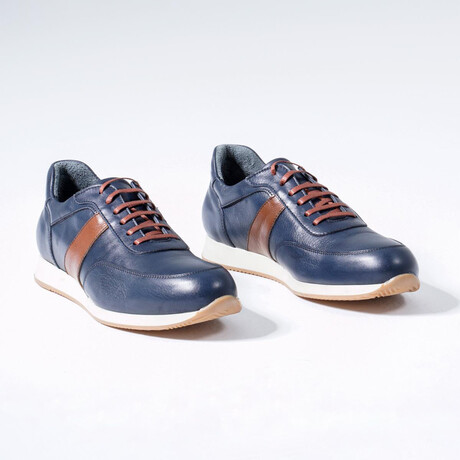 Gabriel Leather Sneakers // Light Tobacco (Euro: 39)