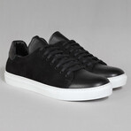 Owen Leather Sneakers // Black (Euro: 46)