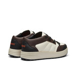 Snow Runner Low Shoes // Brown + Off-White + Black (US: 8)