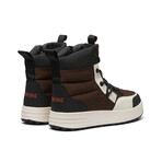 Snow Runner Shoes // Brown + Off-White + Black (US: 13)