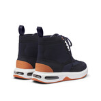 Charles Hybrid Shoes // Navy + White + Orange (US: 7)