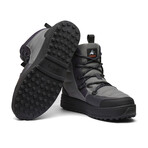 Snow Runner Shoes // Gray + Black + Charcoal (US: 7)