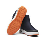 Chelsea Hybrid Shoes // Navy + White + Orange (US: 7)