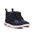 Charles Hybrid Shoes // Navy + White + Orange (US: 8)