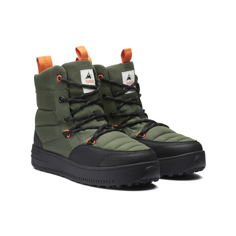 Snow Runner  Shoes // Olive + Black (US: 7)