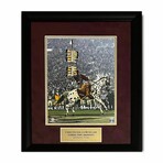 Chief Osceola & Renegade // Florida State Seminoles // Unisigned Photographed + Framed