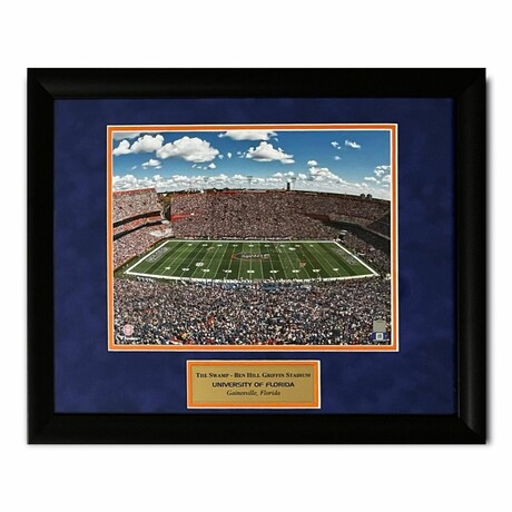 Ben Hill Griffin Stadium "The Swamp" // Floirda Gators // Unsigned Photograph + Framed
