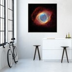 Helix (Eye of God) Nebula (Hubble Space Telescope) by NASA (18"H x 18"W x 0.75"D)