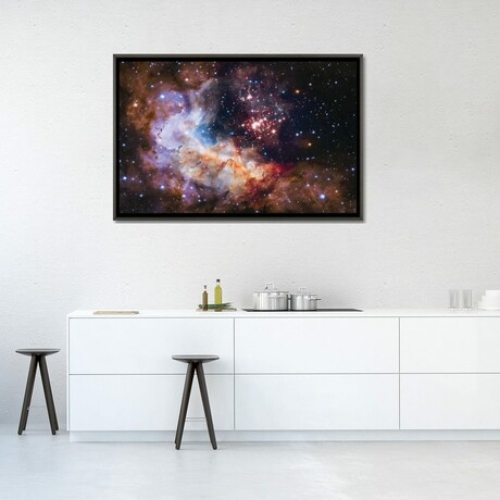 WR 20a And Surrounding Stars, Westerlund 2 by NASA (18"H x 26"W x 0.75"D)