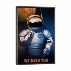 We Need You by NASA (26"H x 18"W x 0.75"D)