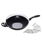 HD Wok with Lid and Rack // 12.5"
