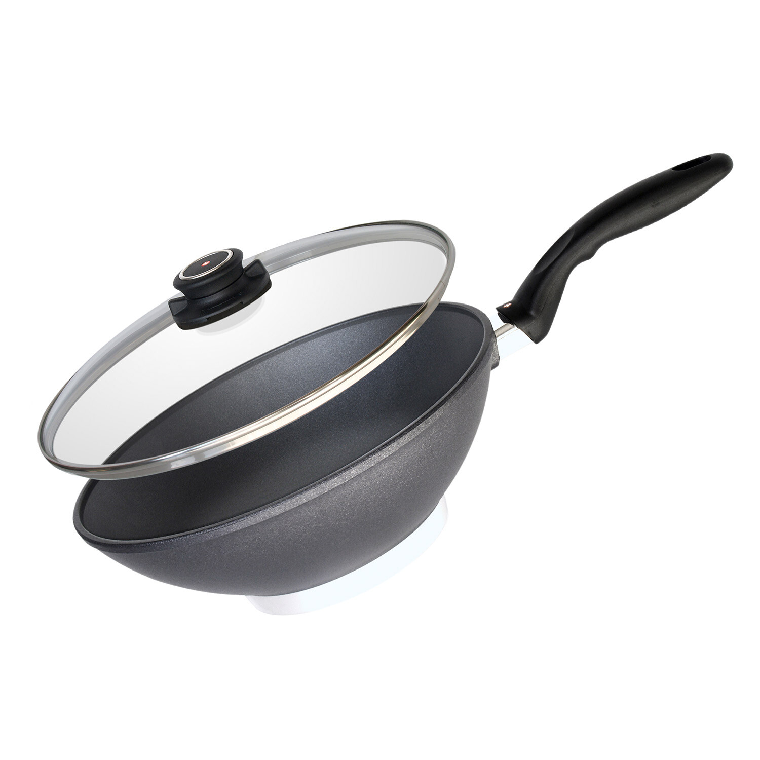 HD Wok with Lid and Rack // 11.8