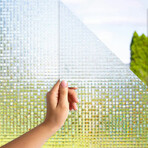 Small Tiles Electrostatic Blackout Sticker