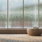 Small Tiles Electrostatic Blackout Sticker